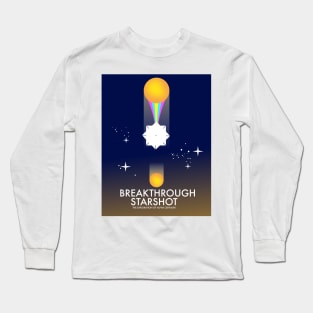 Breakthrough Starshot Space Art Long Sleeve T-Shirt